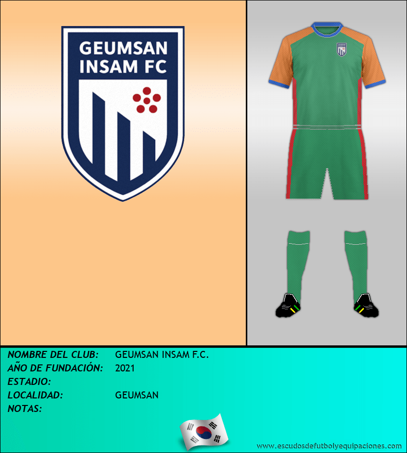 Escudo de GEUMSAN INSAM F.C.