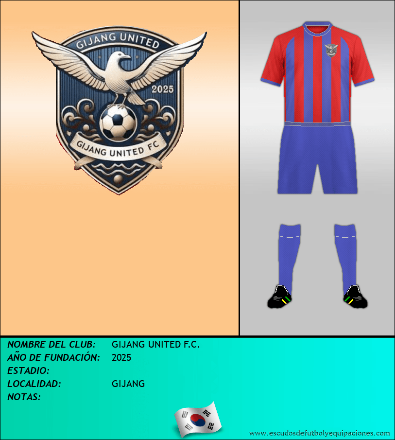 Escudo de GIJANG UNITED F.C.