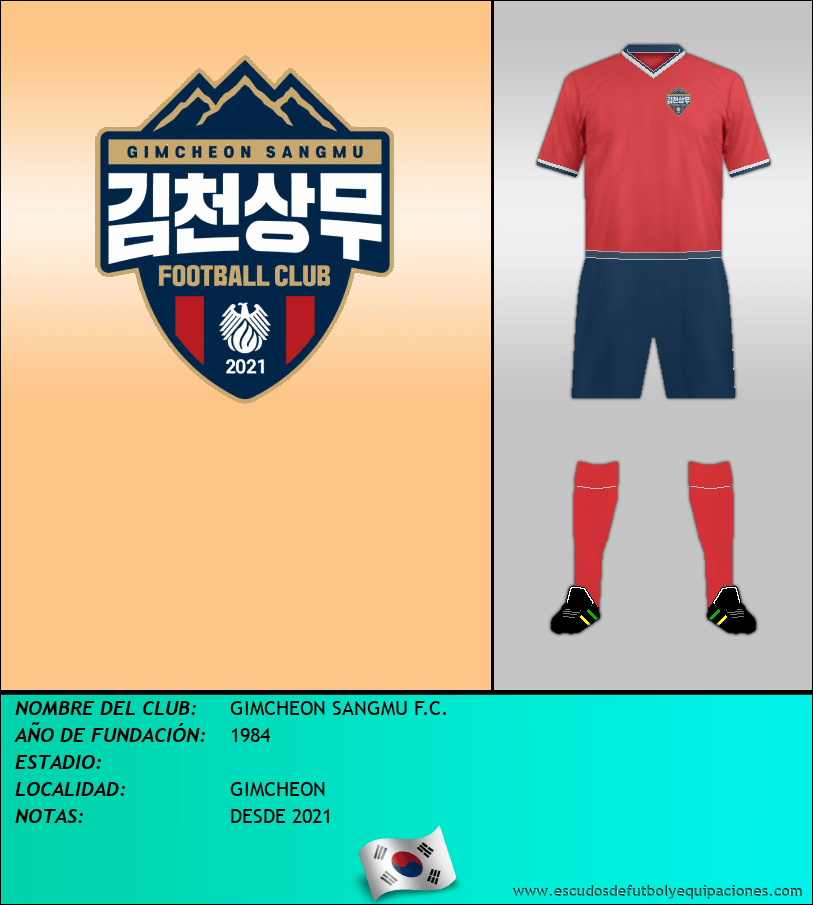 Escudo de GIMCHEON SANGMU F.C.