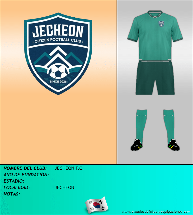 Escudo de JECHEON F.C.