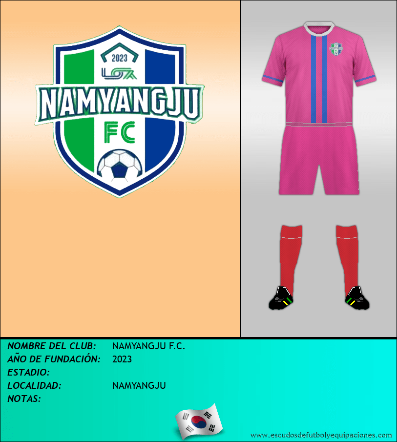 Escudo de NAMYANGJU F.C.