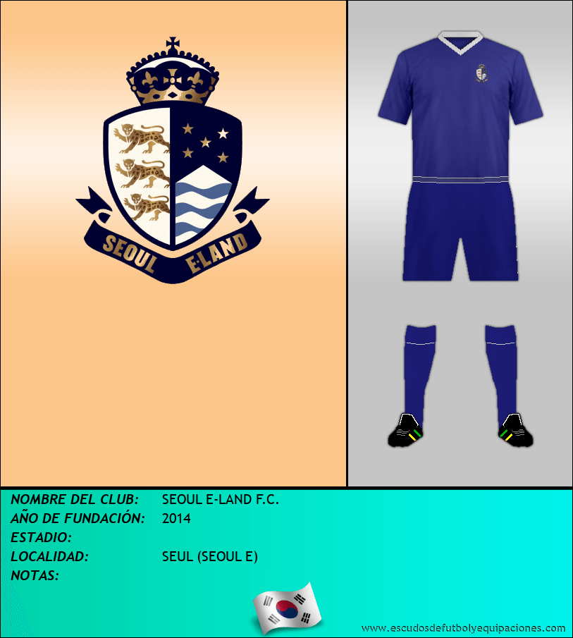 Escudo de SEOUL E-LAND F.C.