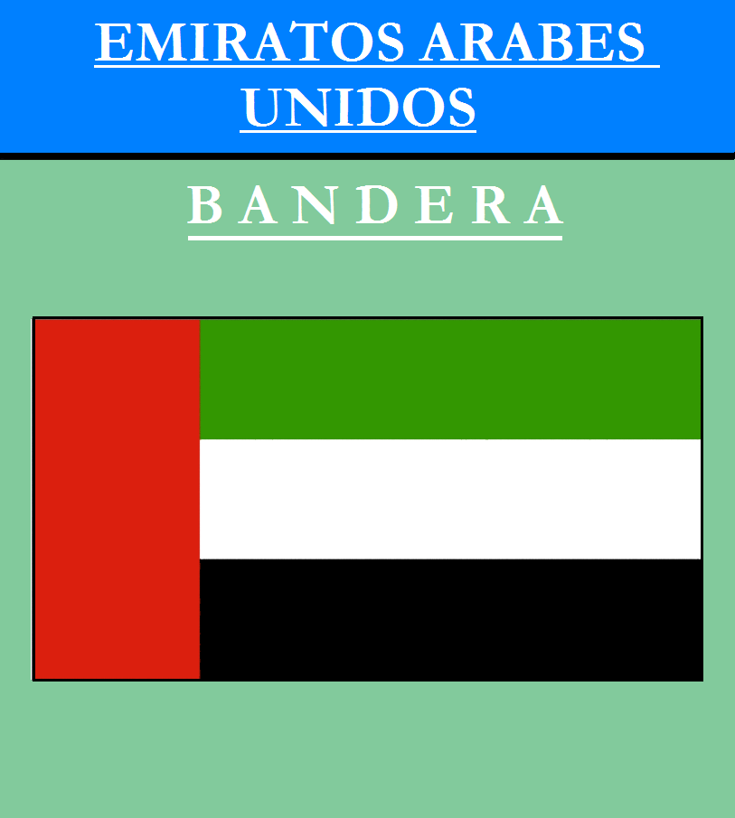 Escudo de BANDERA DE EMIRATOS ÁRABES UNIDOS