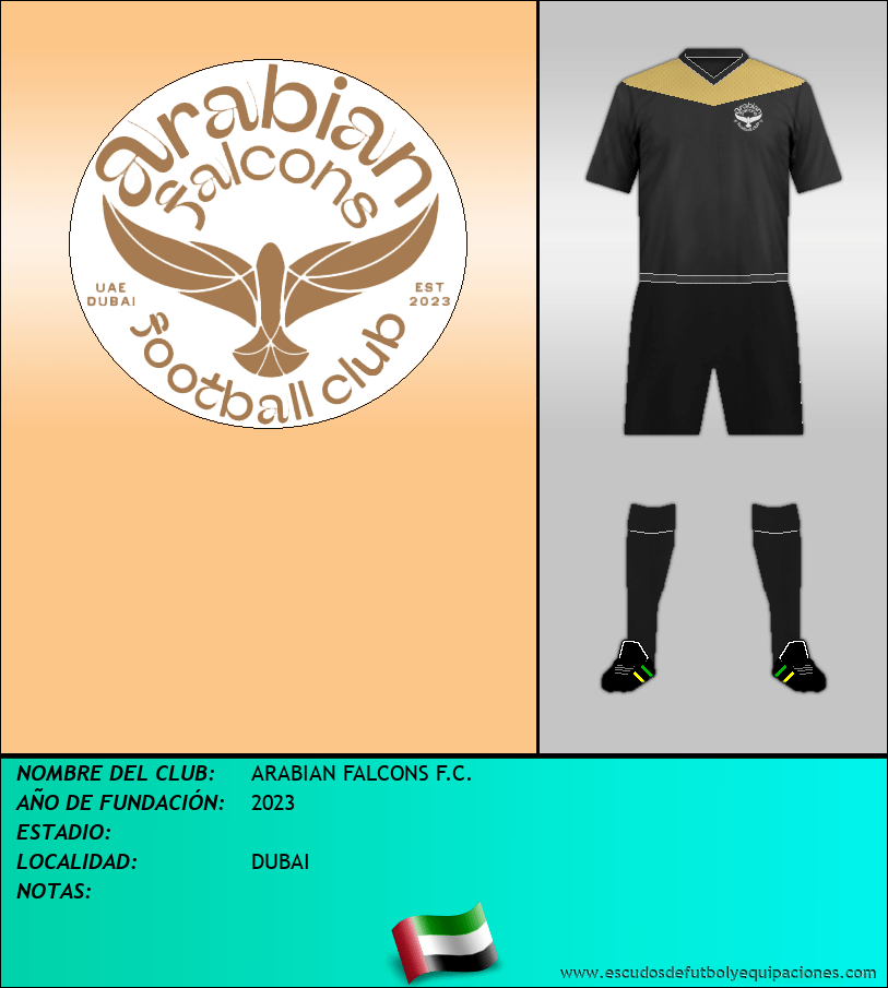 Escudo de ARABIAN FALCONS F.C.