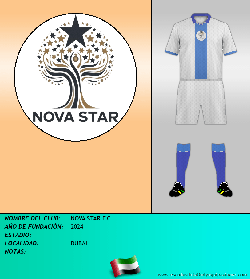 Escudo de NOVA STAR F.C.