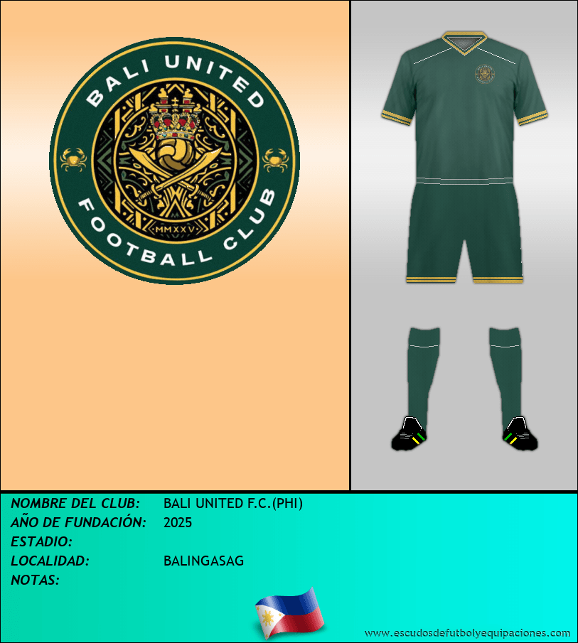 Escudo de BALI UNITED F.C.(PHI)