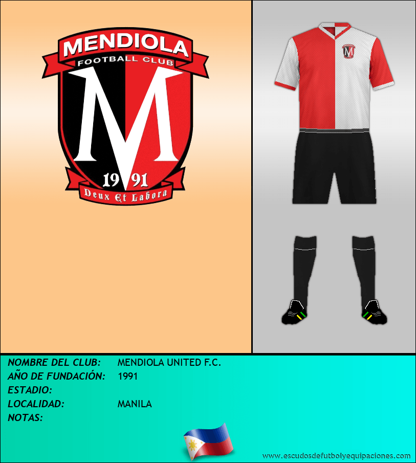 Escudo de MENDIOLA UNITED F.C.
