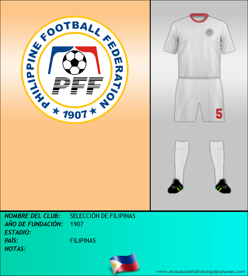 Escudo de SELECCIÓN DE FILIPINAS