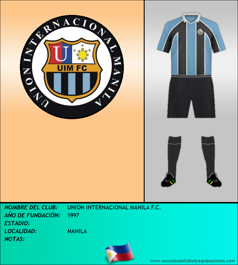 Escudo de UNION INTERNACIONAL MANILA F.C.