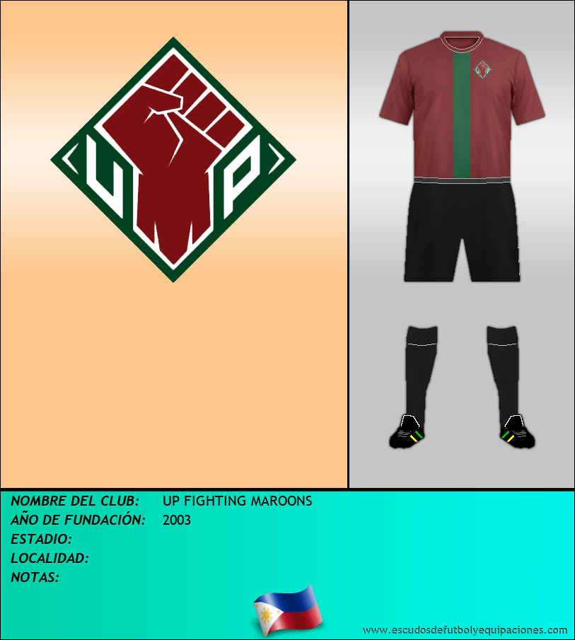 Escudo de UP FIGHTING MAROONS