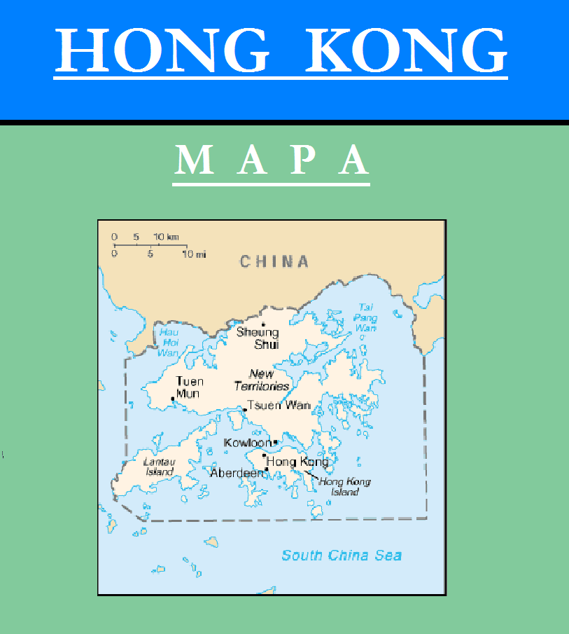 Escudo de MAPA DE HONG KONG