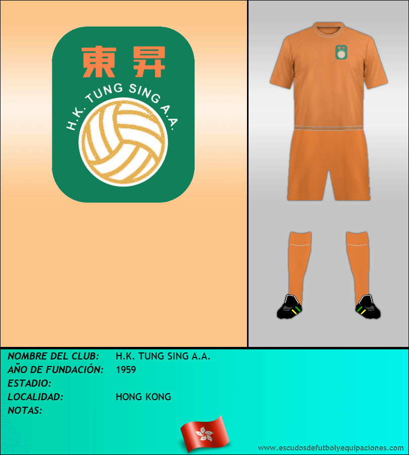 Escudo de H.K. TUNG SING A.A.