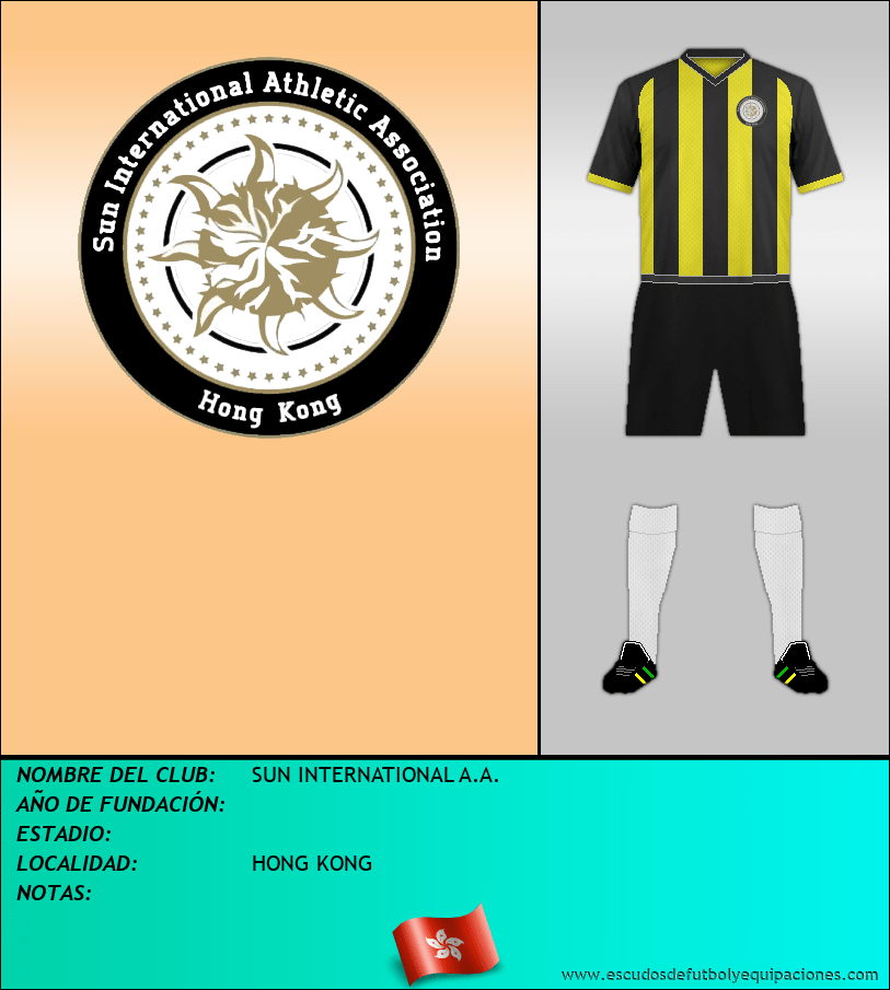 Escudo de SUN INTERNATIONAL A.A.