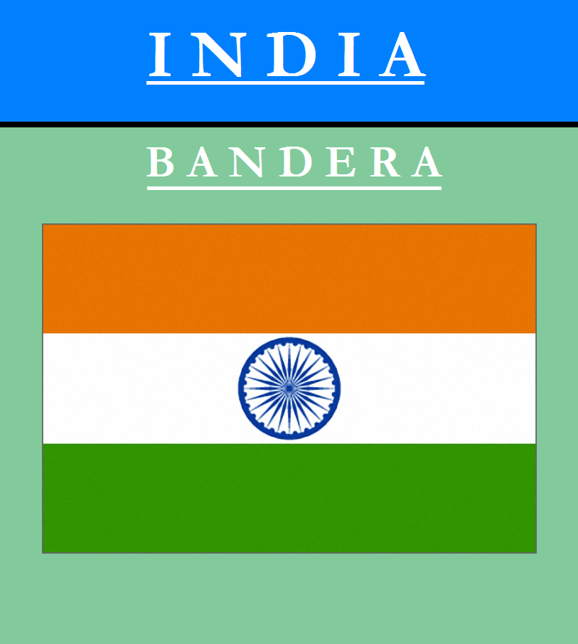 Escudo de BANDERA DE INDIA