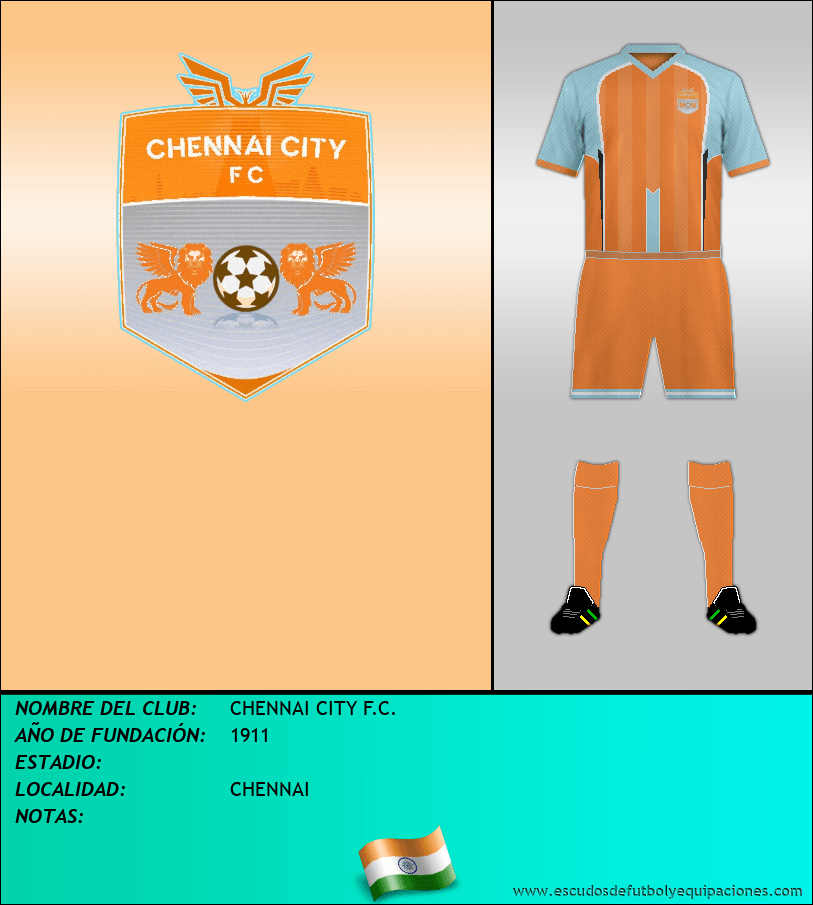 Escudo de CHENNAI CITY F.C.
