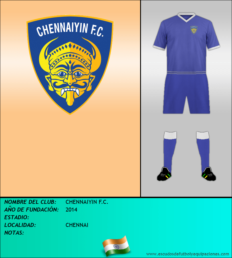 Escudo de CHENNAIYIN F.C.