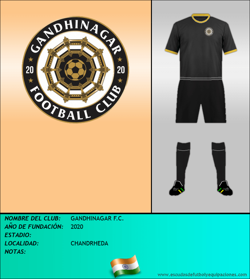 Escudo de GANDHINAGAR F.C.