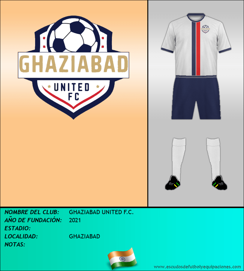 Escudo de GHAZIABAD UNITED F.C.