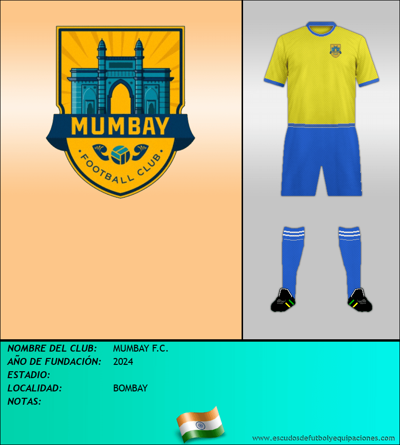Escudo de MUMBAY F.C.