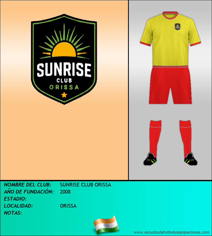 Escudo de SUNRISE CLUB ORISSA