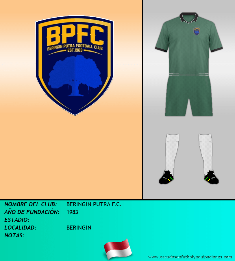 Escudo de BERINGIN PUTRA F.C.