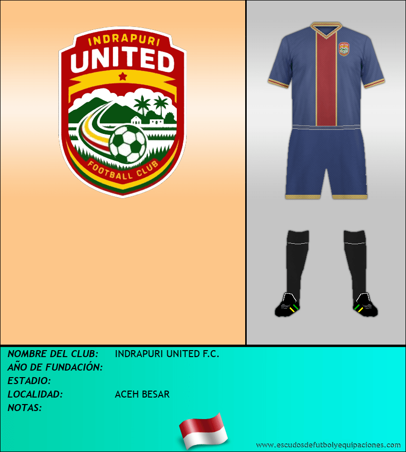 Escudo de INDRAPURI UNITED F.C.