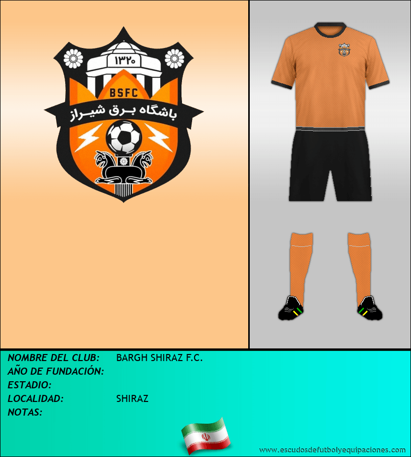 Escudo de BARGH SHIRAZ F.C.