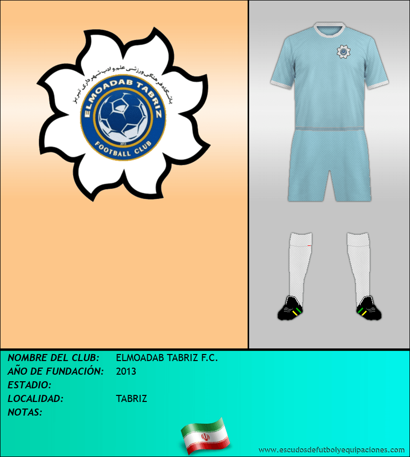 Escudo de ELMOADAB TABRIZ F.C.