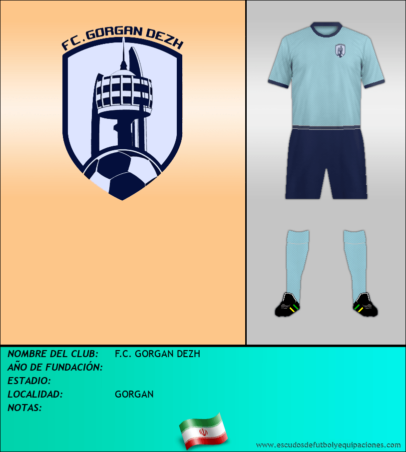 Escudo de F.C. GORGAN DEZH