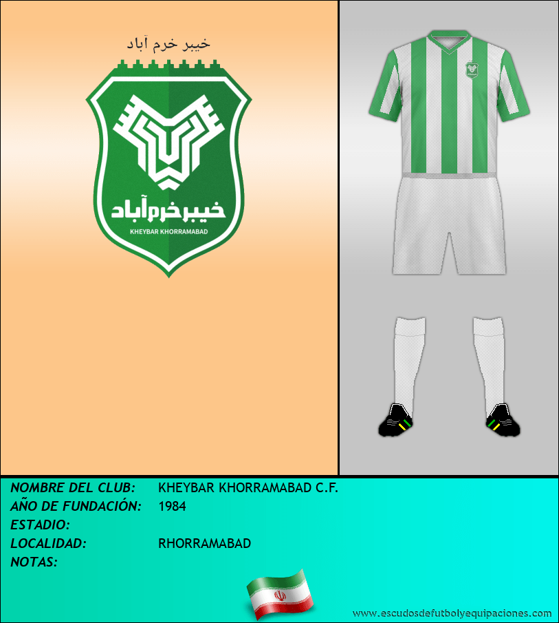 Escudo de KHEYBAR KHORRAMABAD C.F.