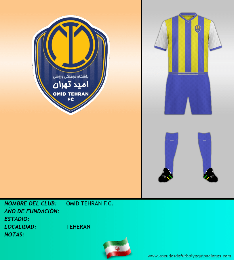 Escudo de OMID TEHRAN F.C.