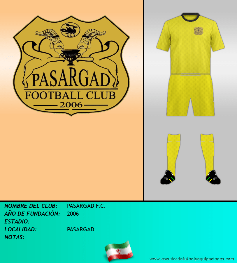 Escudo de PASARGAD F.C.