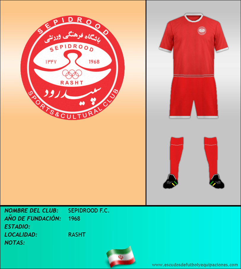 Escudo de SEPIDROOD F.C.
