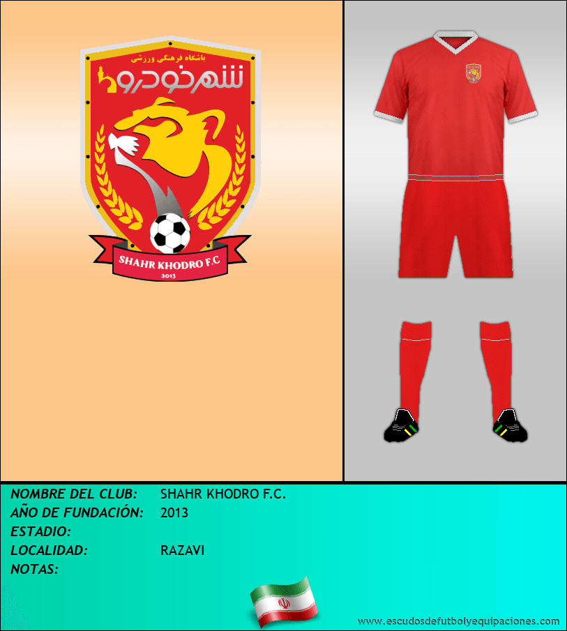 Escudo de SHAHR KHODRO F.C.