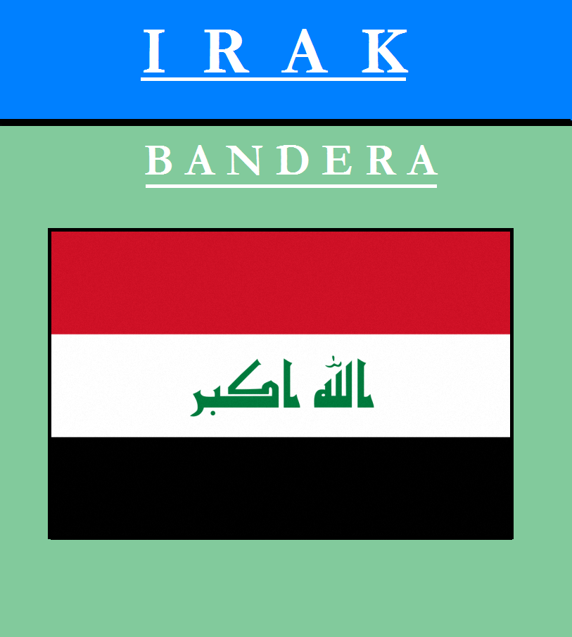 Escudo de BANDERA DE IRAK