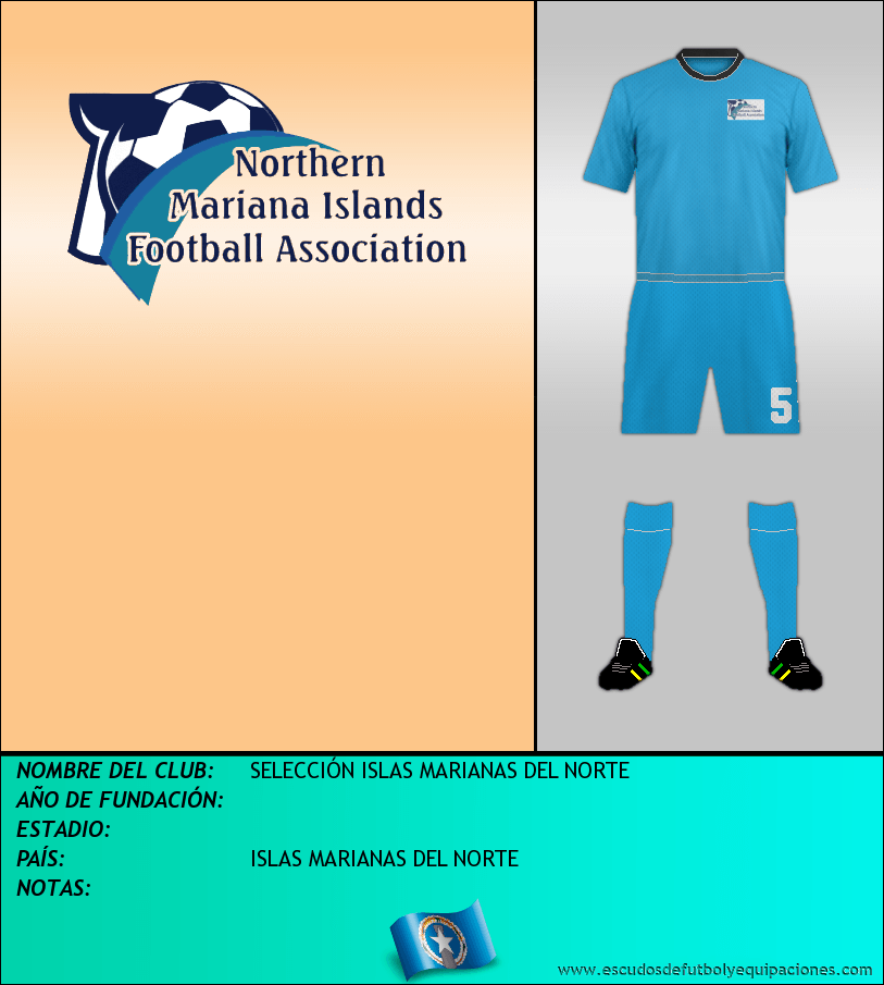 Escudo de SELECCIÓN ISLAS MARIANAS DEL NORTE