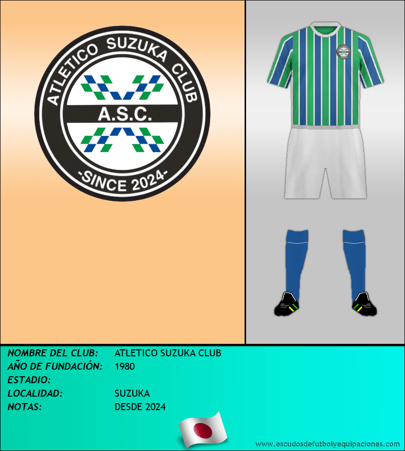 Escudo de ATLETICO SUZUKA CLUB