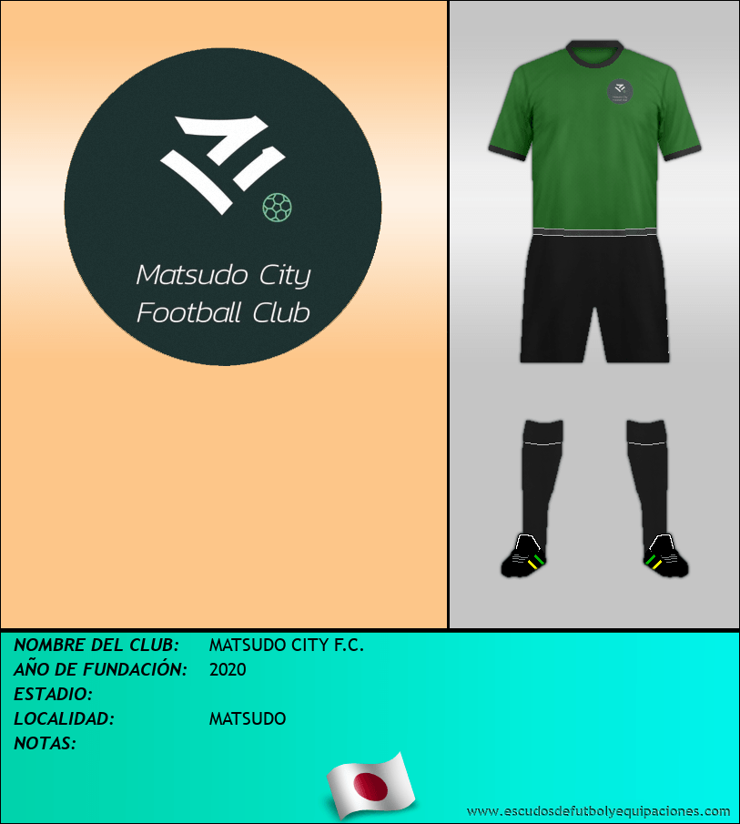 Escudo de MATSUDO CITY F.C.