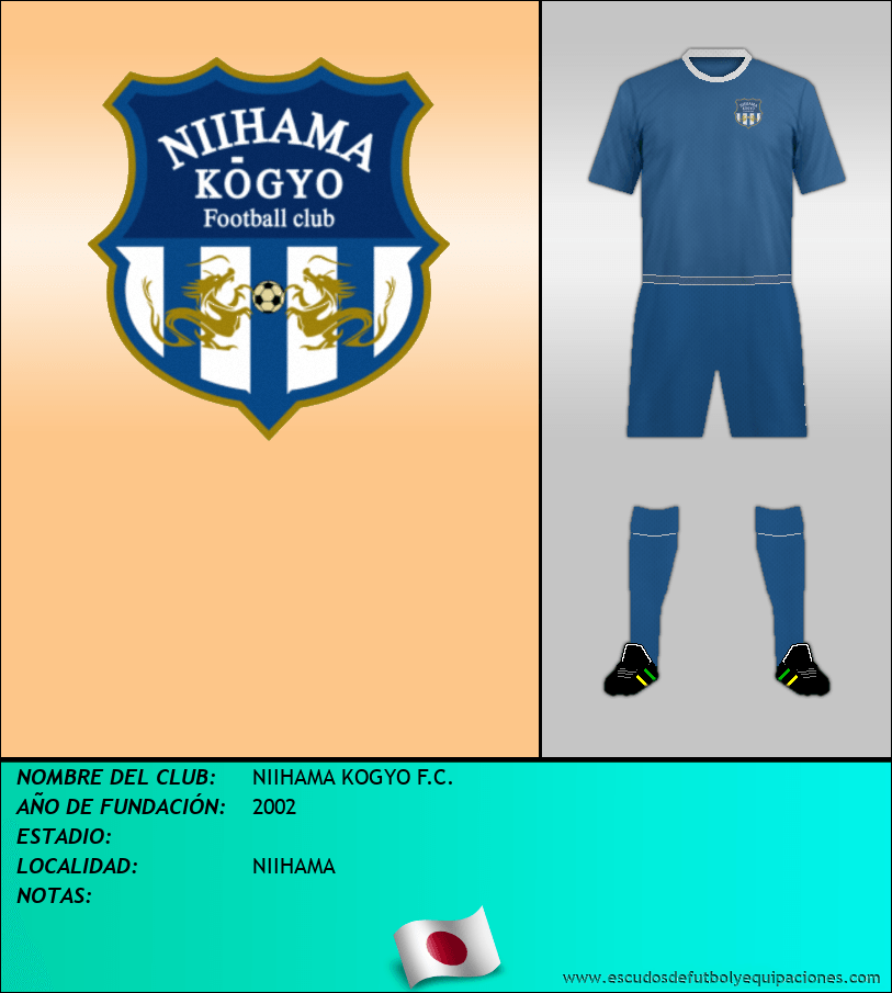 Escudo de NIIHAMA KOGYO F.C.