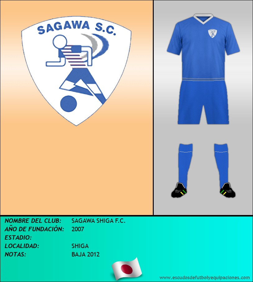Escudo de SAGAWA SHIGA F.C.