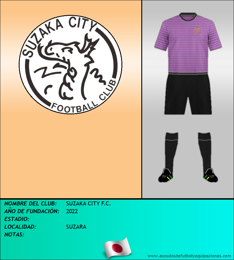 Escudo de SUZAKA CITY F.C.