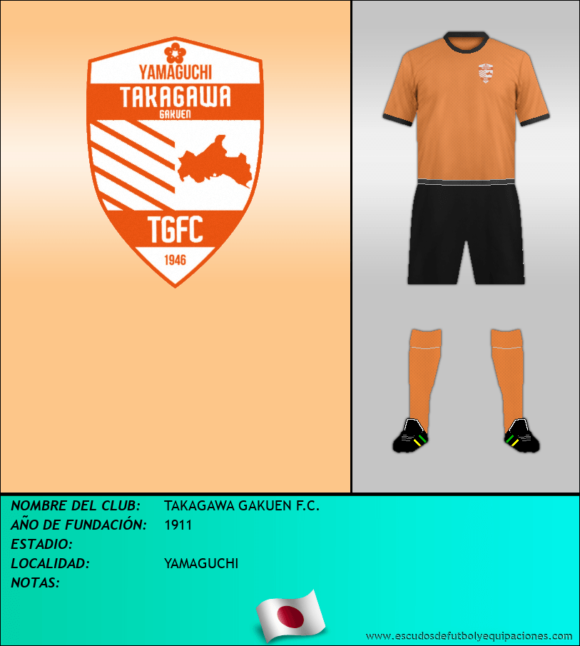 Escudo de TAKAGAWA GAKUEN F.C.