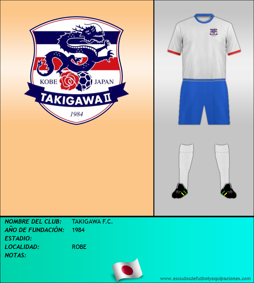 Escudo de TAKIGAWA F.C.