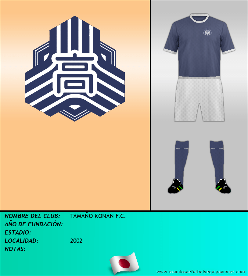 Escudo de TAMAÑO KONAN F.C.