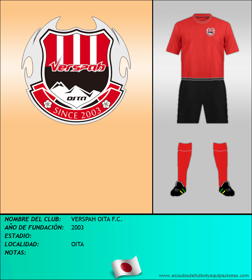 Escudo de VERSPAH OITA F.C.