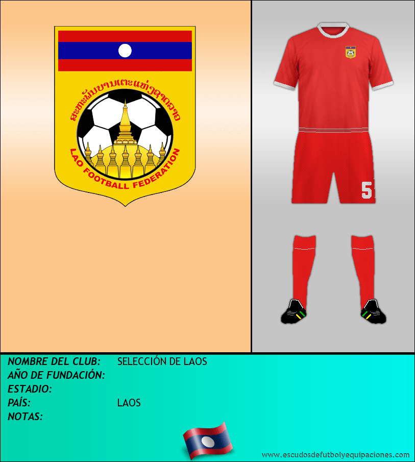 Escudo de SELECCIÓN DE LAOS
