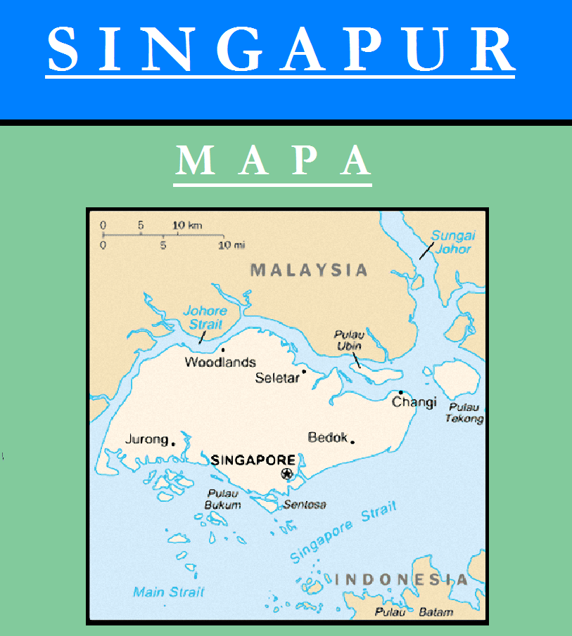 Escudo de MAPA DE SINGAPUR