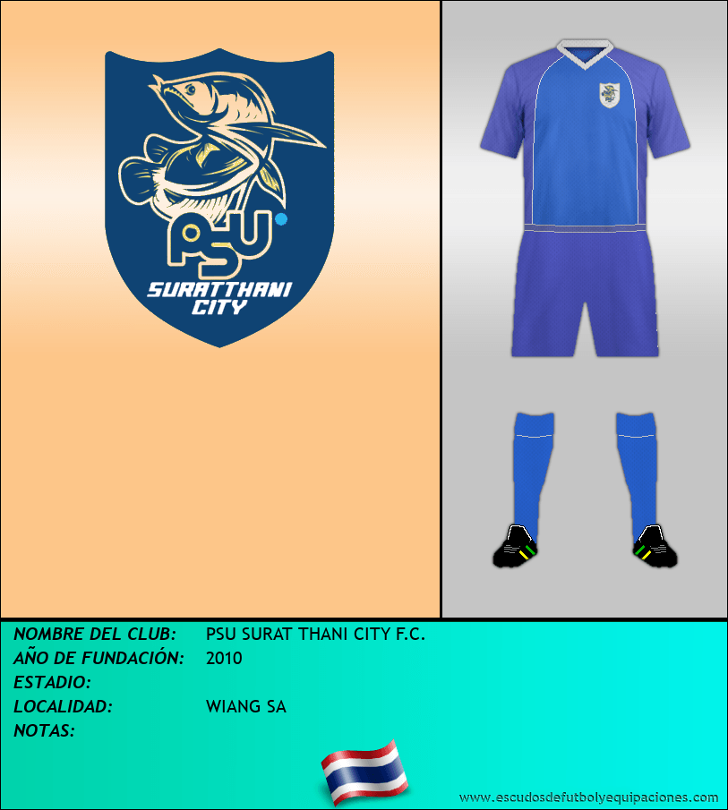Escudo de PSU SURAT THANI CITY F.C.
