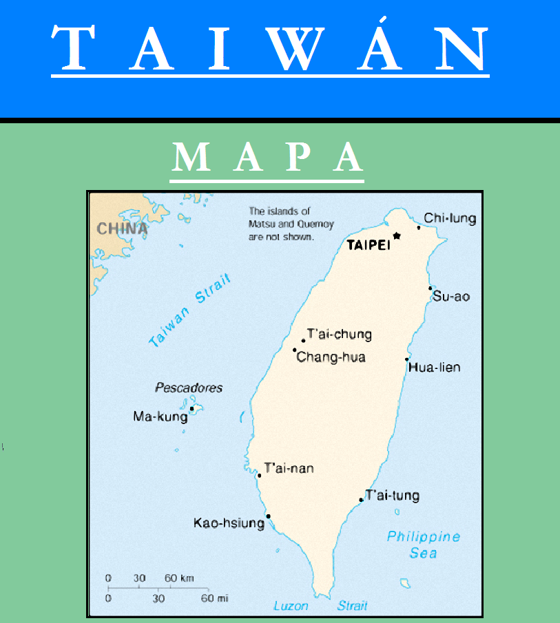 Escudo de MAPA DE TAIWÁN