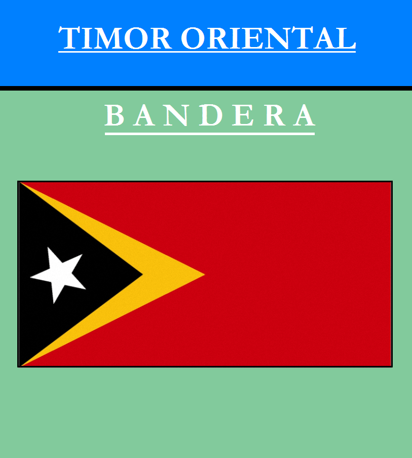 Escudo de BANDERA DE TIMOR ORIENTAL
